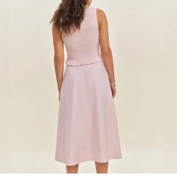 Reformation Laguna Two Piece In Cherry Blossom, brand new, never worn, no flaws. - Picture 2 of 3